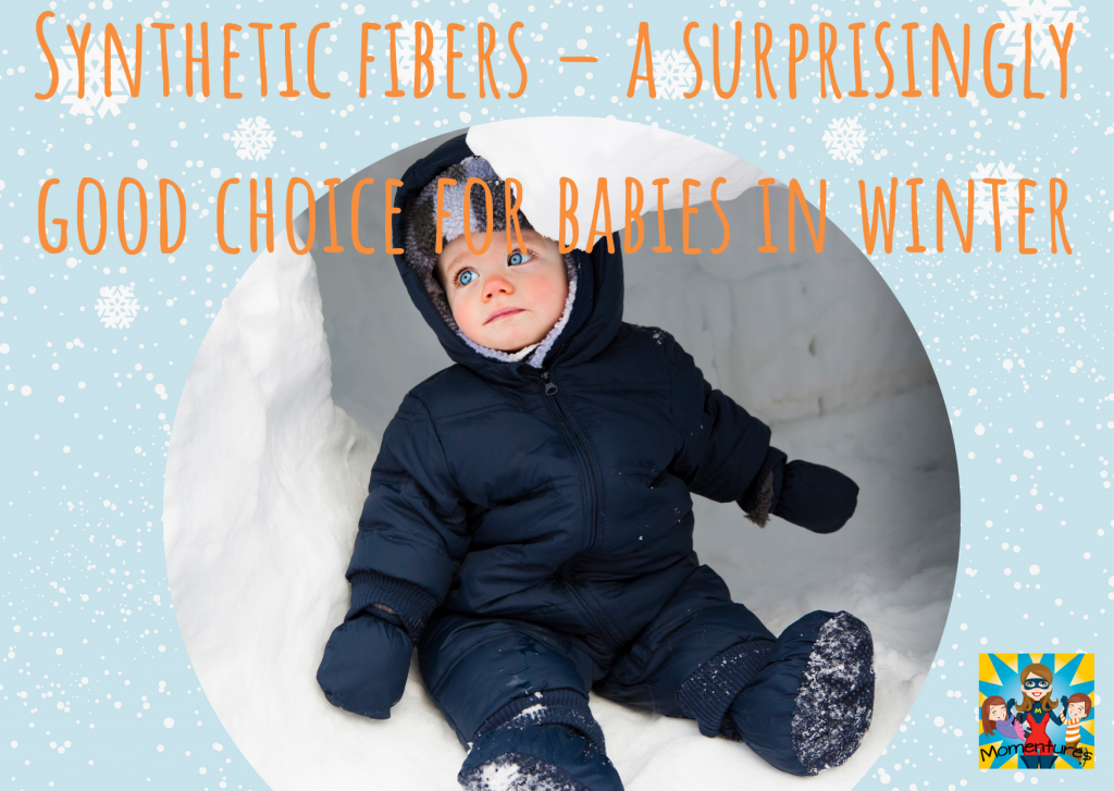 Synthetic fibers – a surprisingly good choice for babies in winter