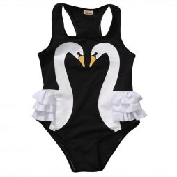 Baby Girl Swan Swimsuit