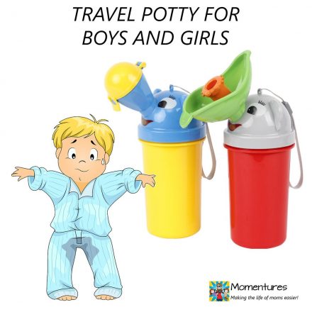 Portable Travel Potty - Emergency Toilet for Camping & Car Travel