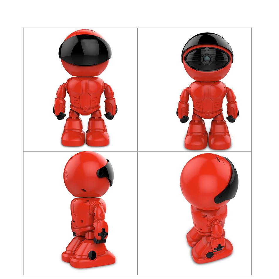 Red Robot Baby Monitor