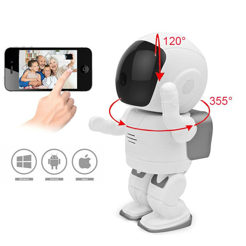 White Robot Baby Monitor