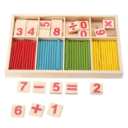 Wooden Counting Sticks Set