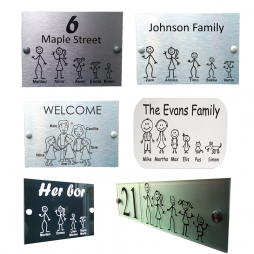 Custom Family Door Signs
