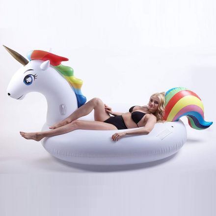 XXL Ride-On Inflatable Unicorn Pool Float