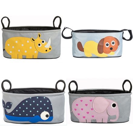 Baby Stroller Organizer Bags with Cute Animal Designs - Image 2