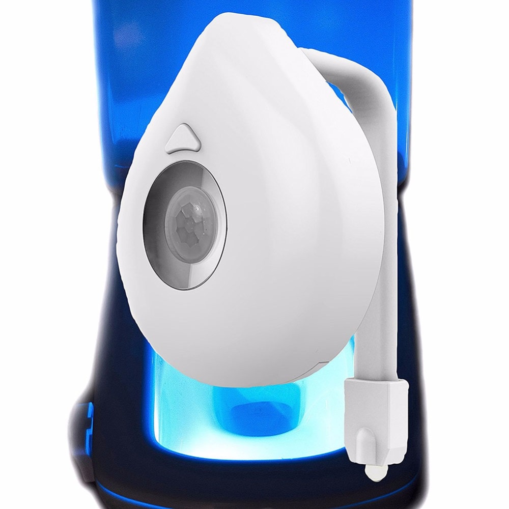 Motion Activated Toilet Night Light with 16 Colors